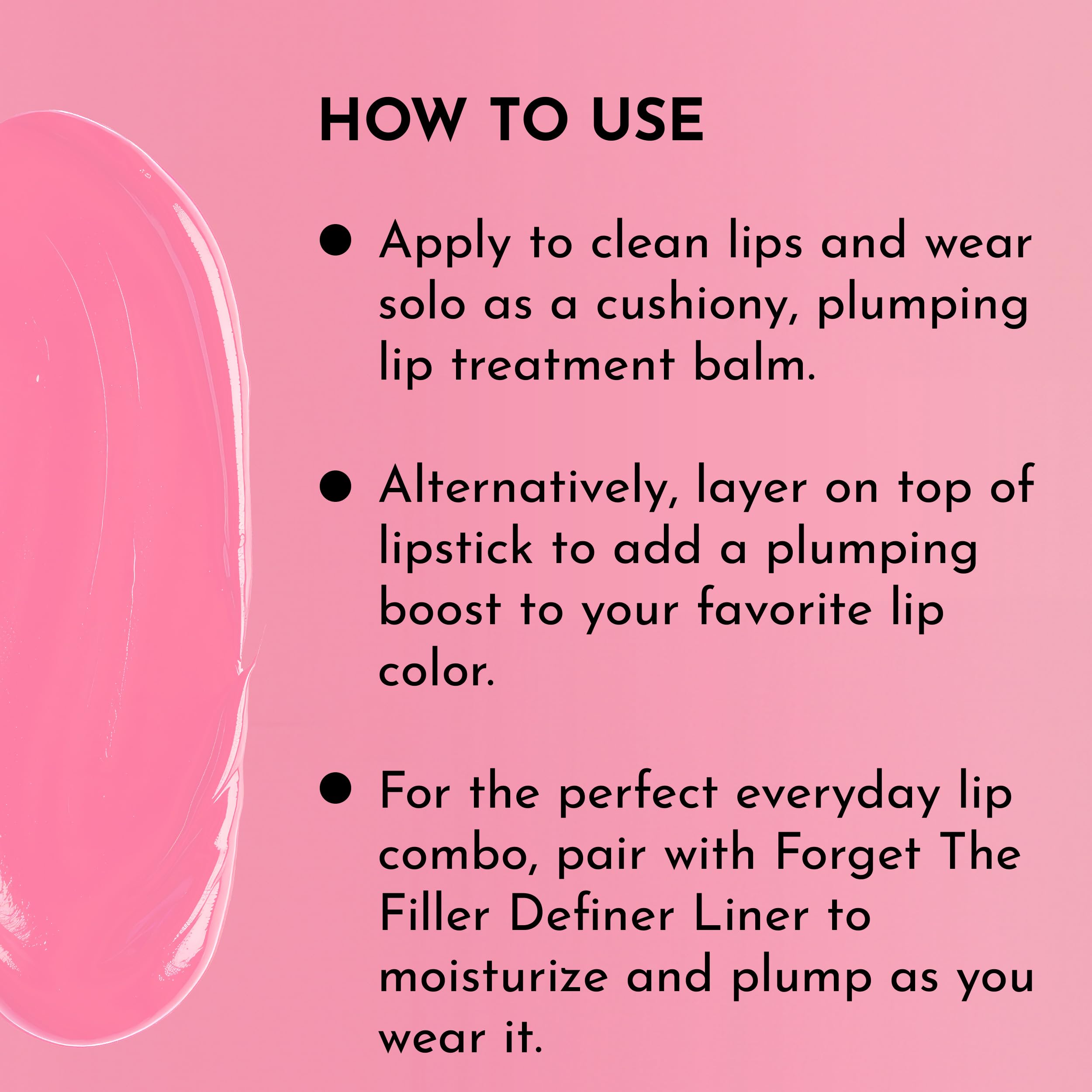LAWLESS Forget the Filler Lip Plumping Balm – Baby Doll Pink, 0.09 oz