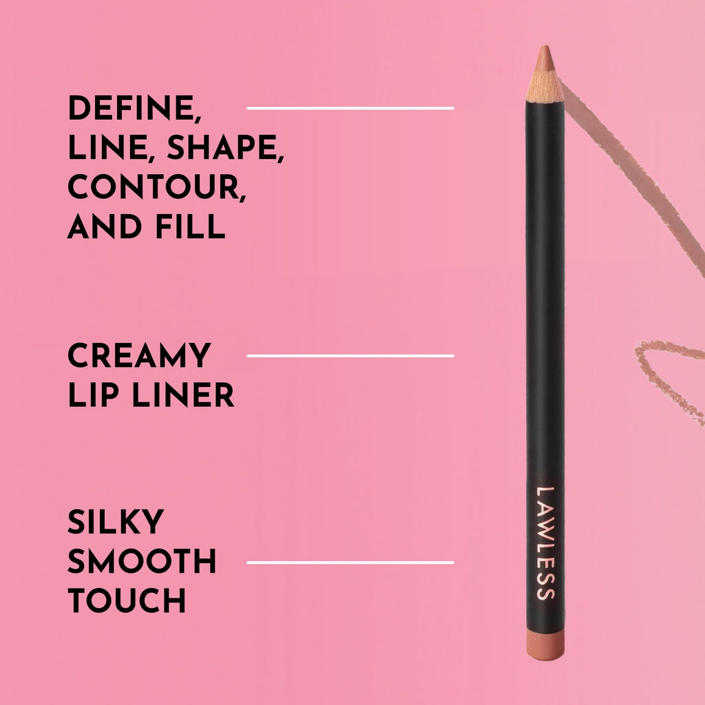 Lawless Forget The Filler Definer Liner Nude Honey | Precise Lip Definition