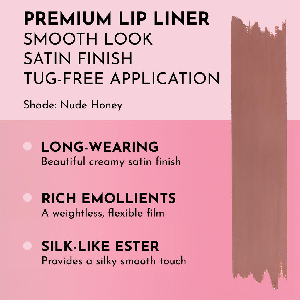 Lawless Forget The Filler Definer Liner Nude Honey | Precise Lip Definition