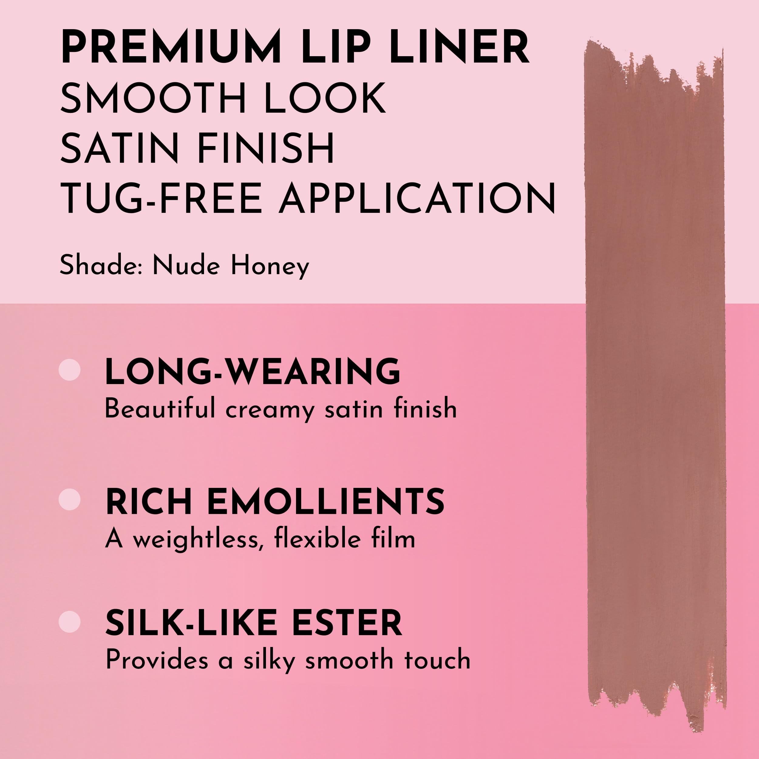 Lawless Forget The Filler Definer Liner Nude Honey | Precise Lip Definition
