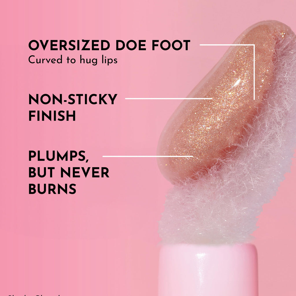 Lawless Forget the Filler Lip Plumping Gloss – Glazed | Line-Smoothing, 0.11 oz