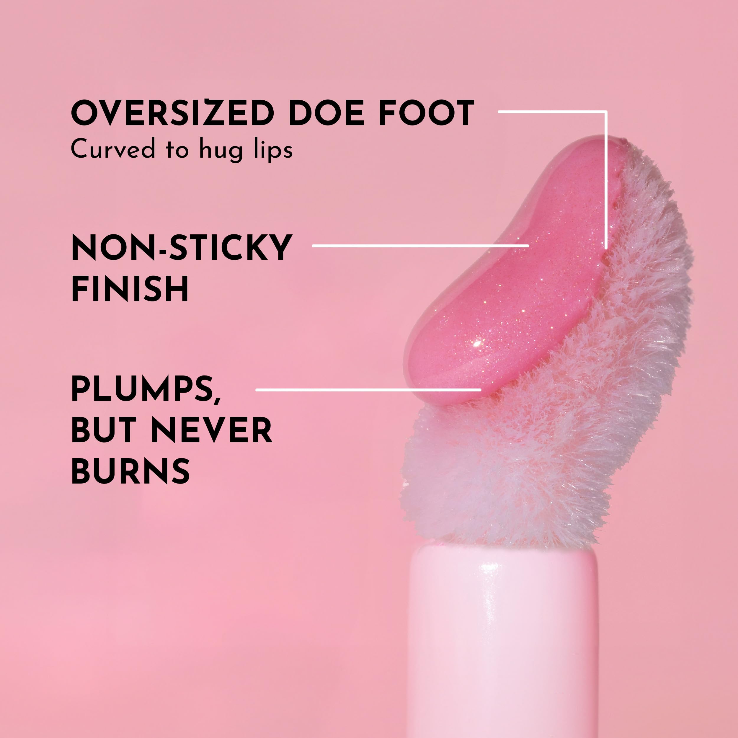LAWLESS Forget the Filler Lip Plumper Gloss – Daisy Girl | Premium Hydrating Lip Shine