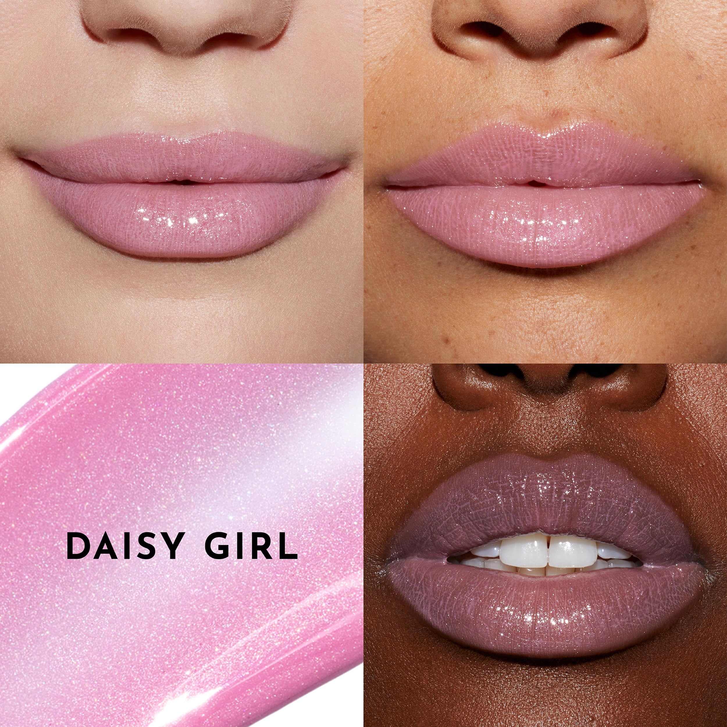 LAWLESS Forget the Filler Lip Plumper Gloss – Daisy Girl | Premium Hydrating Lip Shine
