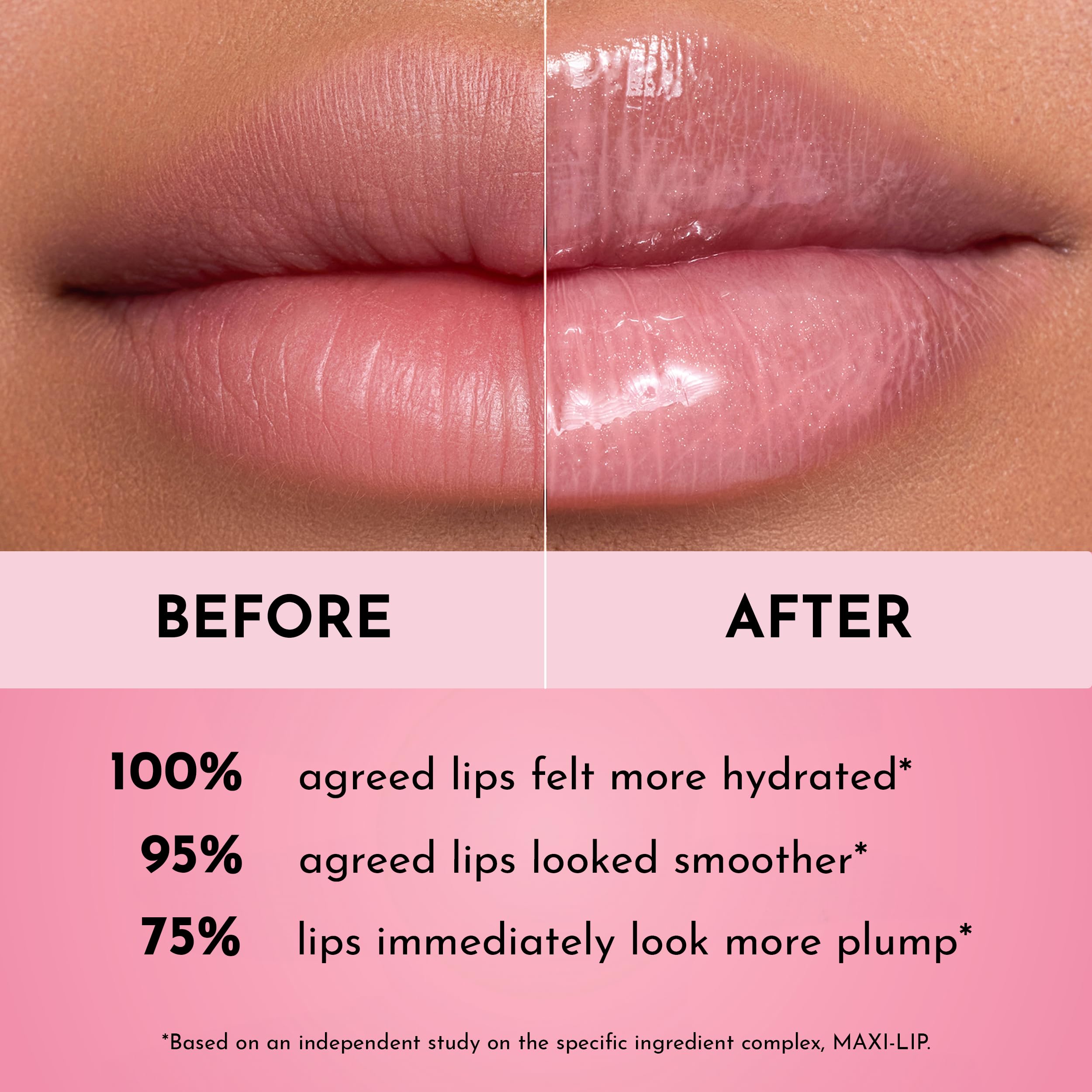 Lawless Forget the Filler Lip Plumping Gloss – Strawberry Shortcake | Hydration + High Shine