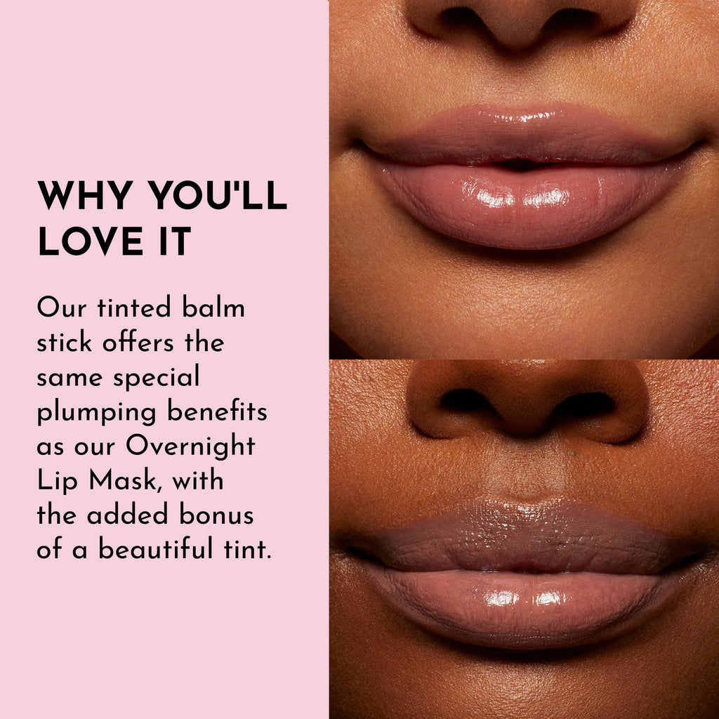 LAWLESS Forget the Filler Lip Plumping Tinted Balm in Whisper | Hydrating Cushiony Color