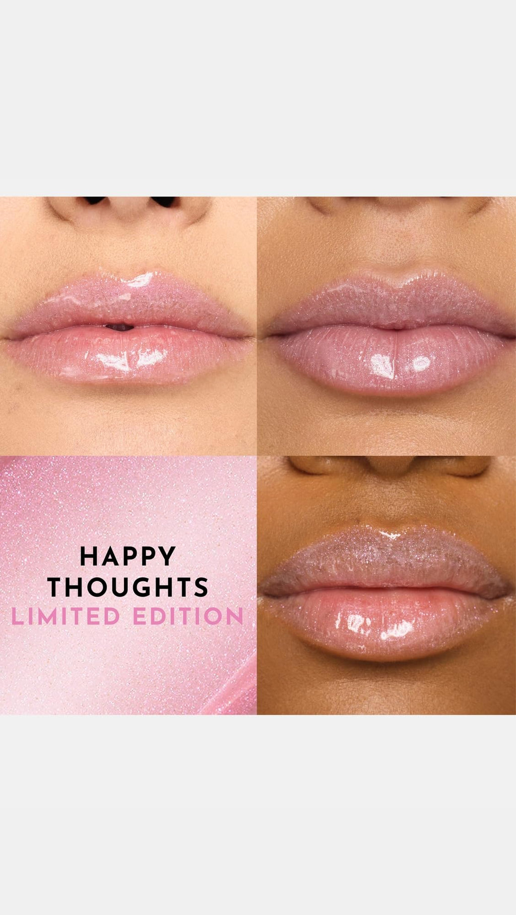 Lawless x LoveShackFancy Forget The Filler Lip Plumping Gloss – Happy Thoughts Pink