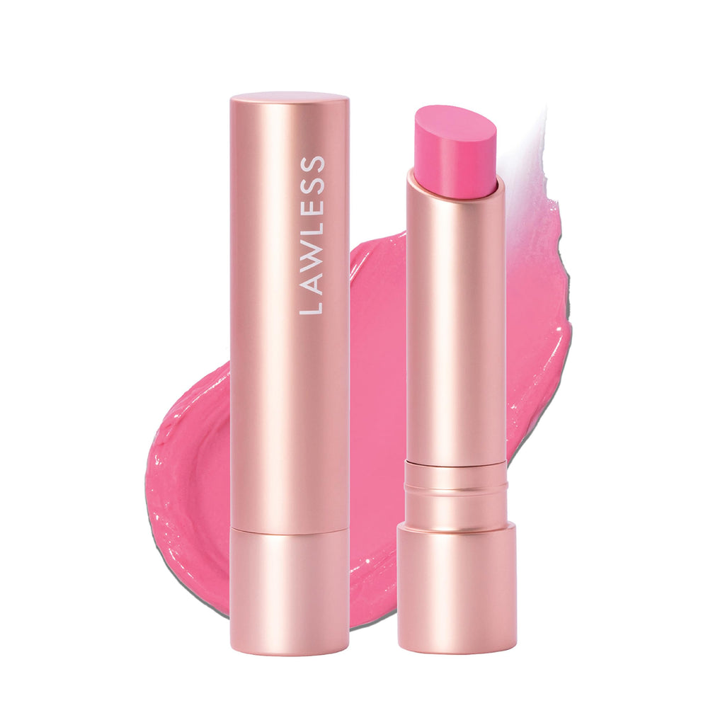 LAWLESS Forget the Filler Lip Plumping Balm – Baby Doll Pink, 0.09 oz