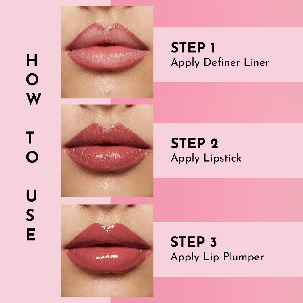 Lawless Forget the Filler Lip-Plumping Satin Lipstick – Fawn (0.1 oz)