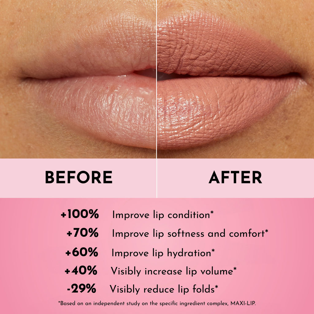 Lawless Forget the Filler Lip-Plumping Satin Lipstick – Fawn (0.1 oz)