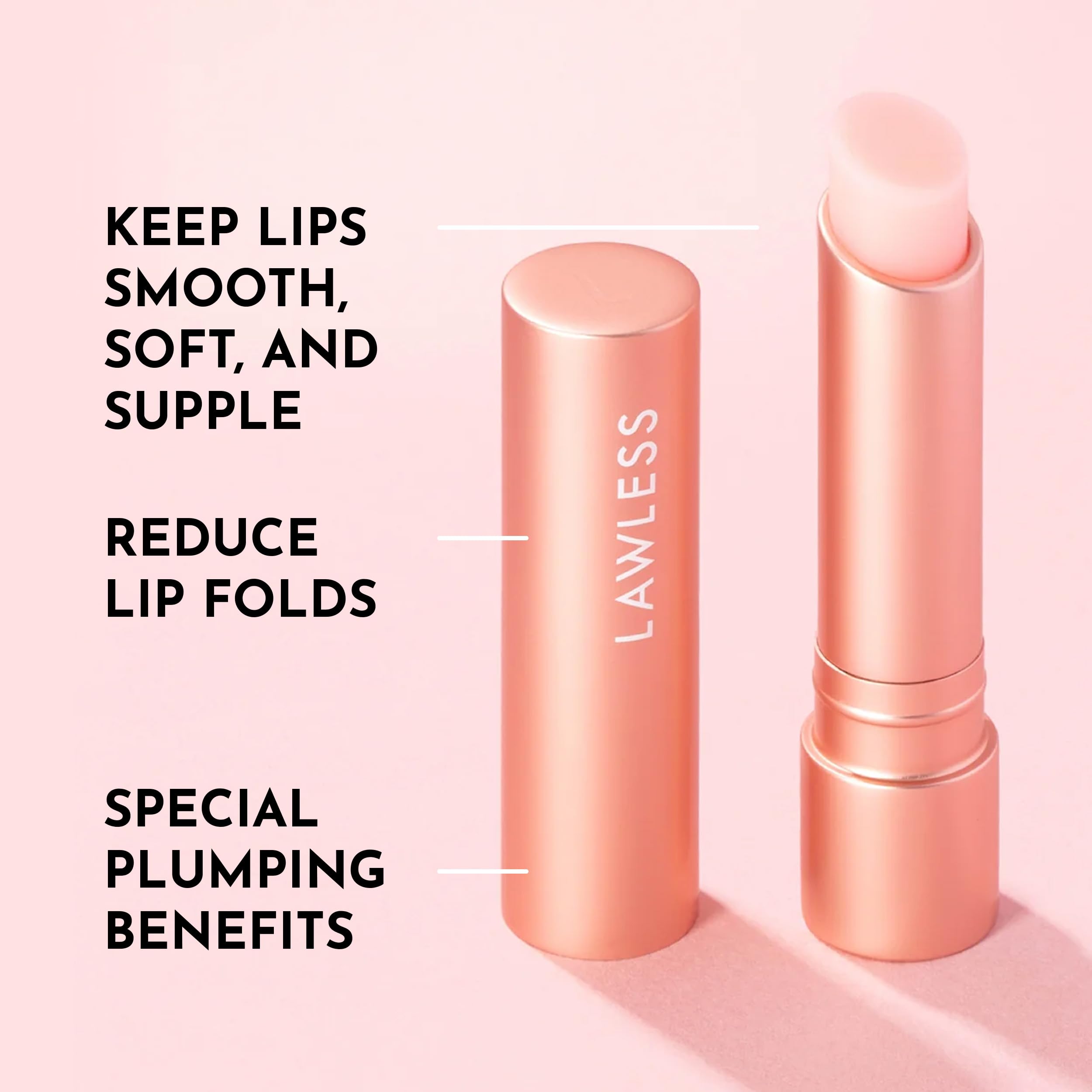 LAWLESS Forget the Filler Lip Plumping Tint Balm – Pink Marshmallow