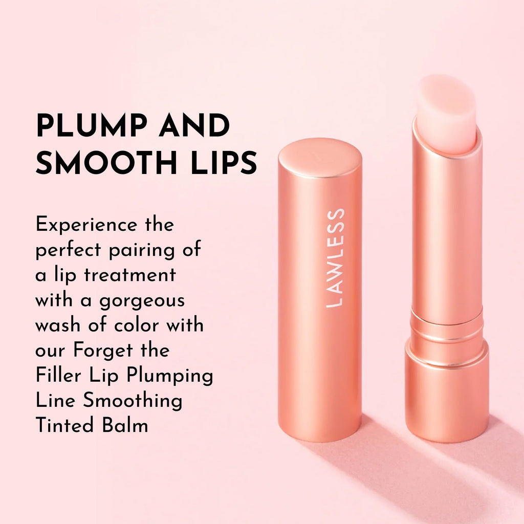 LAWLESS Forget the Filler Lip Plumping Tint Balm – Pink Marshmallow