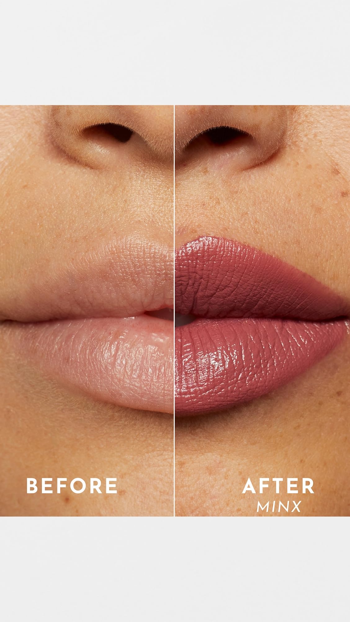 Lawless Forget the Filler Lip-Plumping Line-Smoothing Satin Lipstick – Minx, 0.1 oz