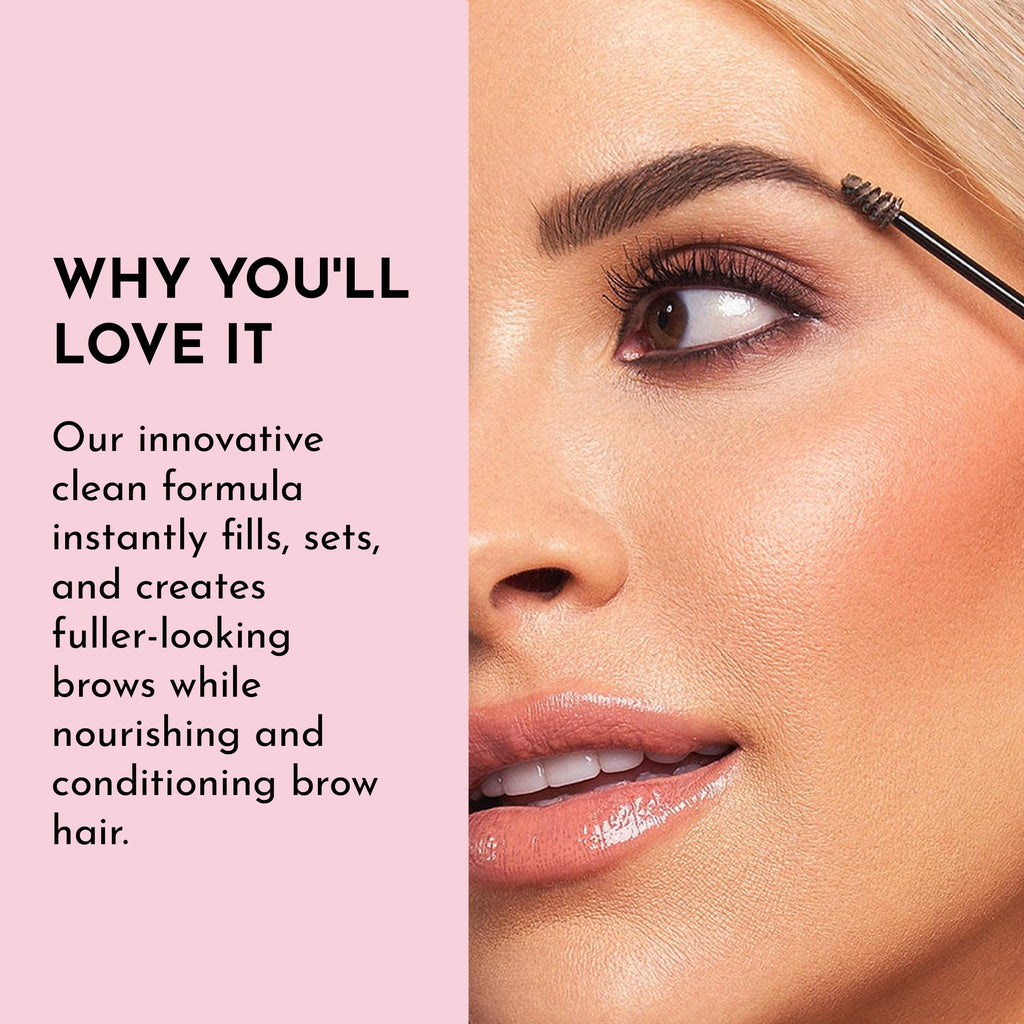 LAWLESS Hold Up Soft Set Brow Wax – Creamy, Flexible Tint for Light Medium Brown Brows (0.23 oz)