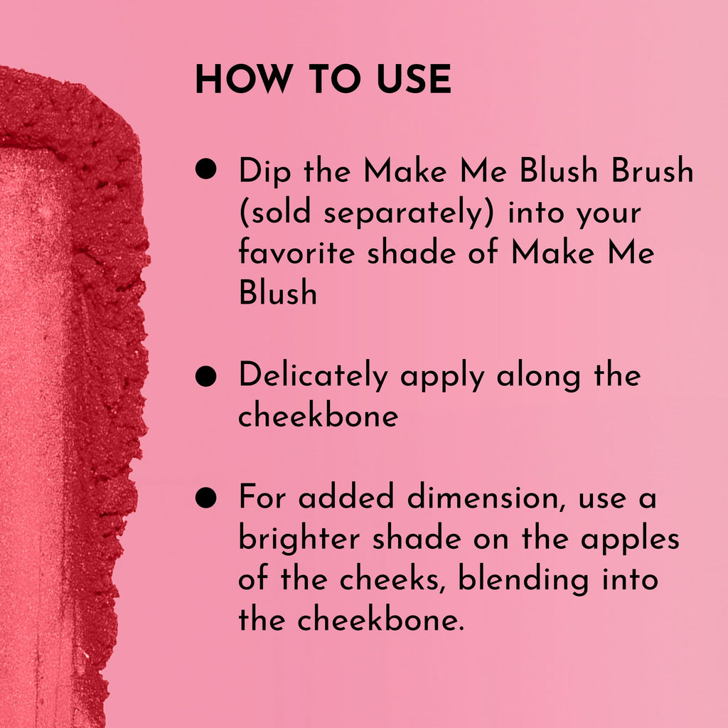 LAWLESS Make Me Blush Velvet Blush Dessert Rose | Talc-Free, Clean Formula, Natural Finish