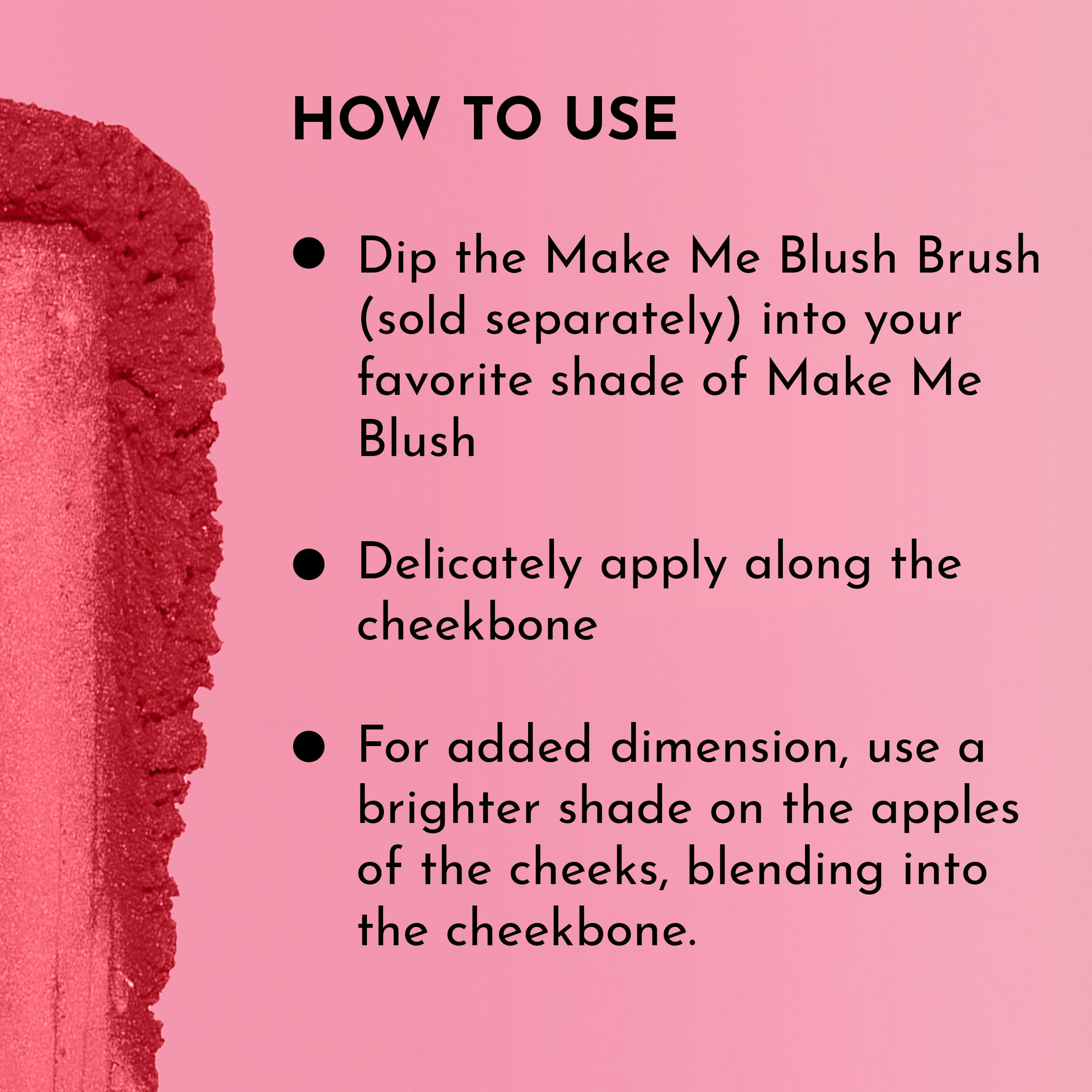 LAWLESS Make Me Blush Velvet Blush Dessert Rose | Talc-Free, Clean Formula, Natural Finish