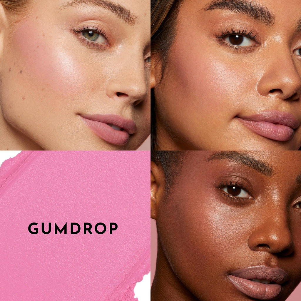 LAWLESS Pinch My Cheeks Soft-Blur Cream Blush - Gumdrop | Talc-Free, Buildable Cloud Finish