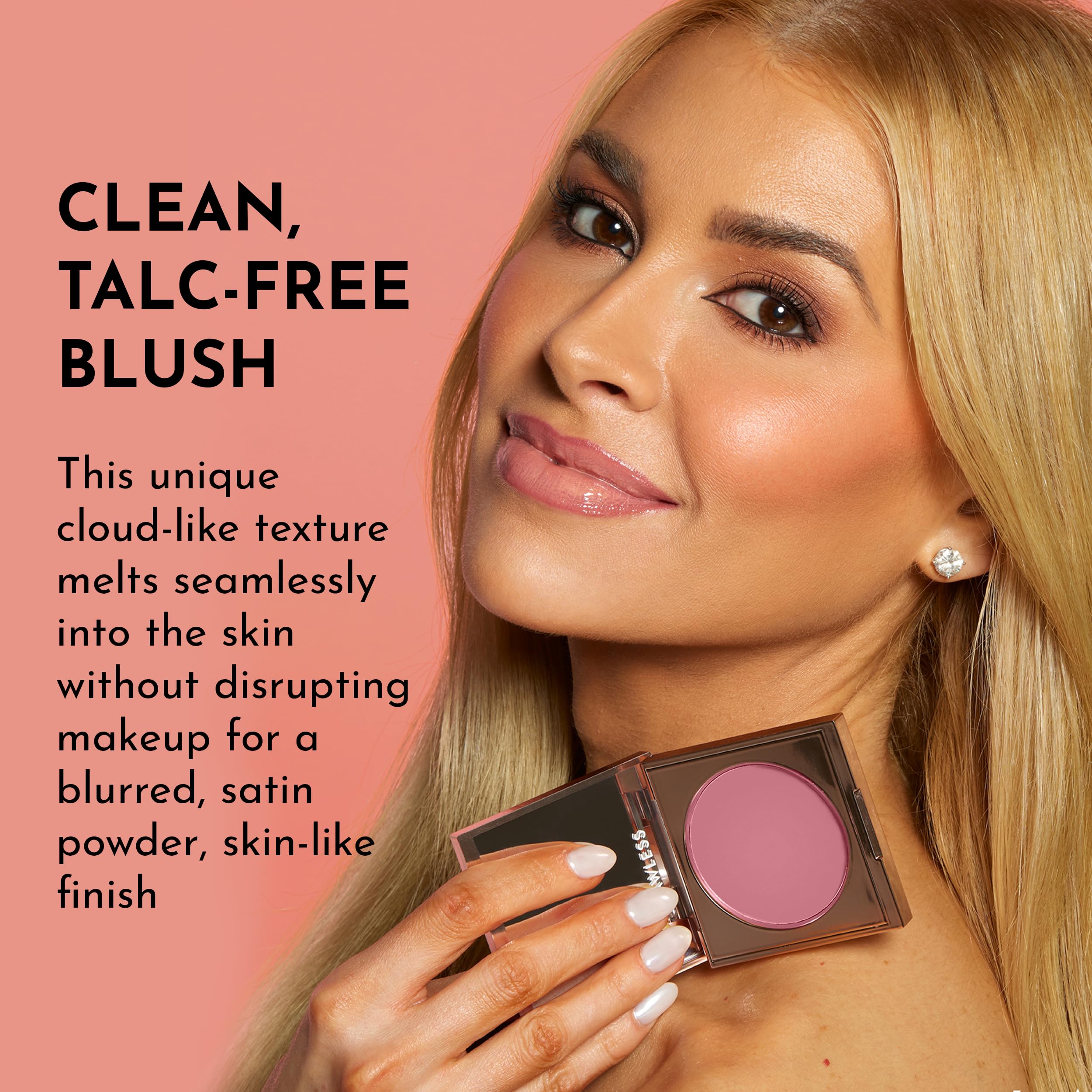 LAWLESS Pinch My Cheeks Soft-Blur Cream Blush – Rosebud & Pink (0.18 oz) | Buildable Color