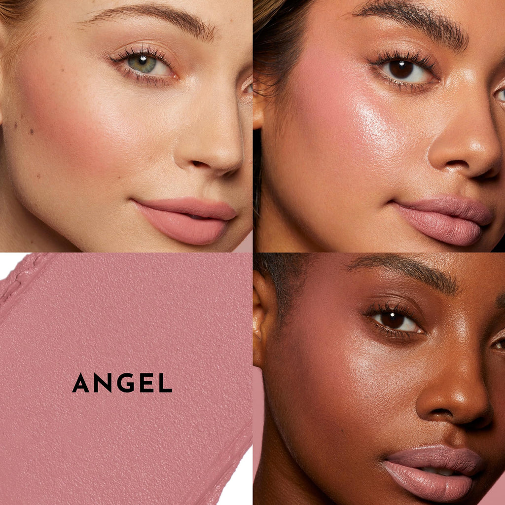 LAWLESS Pinch My Cheeks Soft-Blur Cream Blush - Angel | Talc-Free, Buildable Radiance
