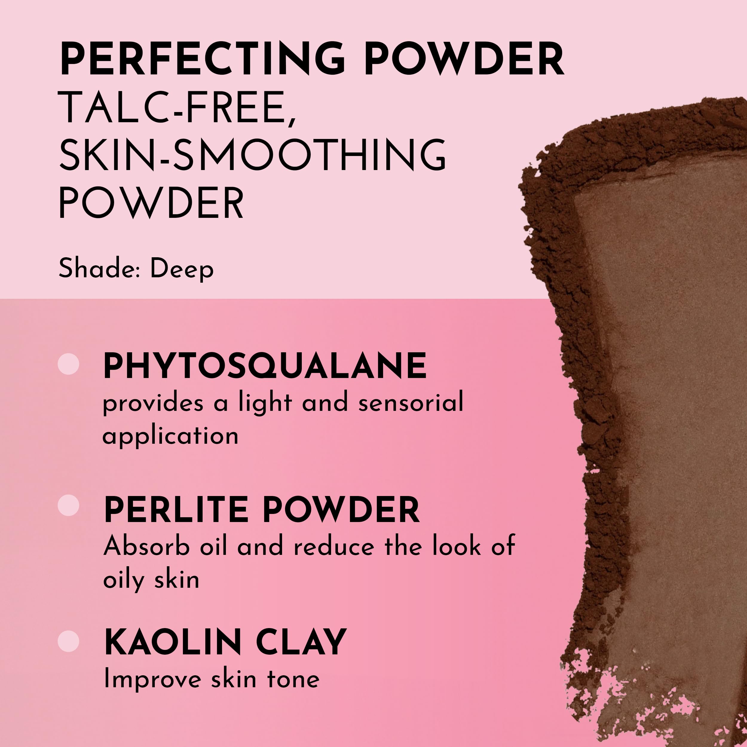 Lawless Deep Talc-Free Skin-Smoothing Powder - Ultra-Fine Matte Setting Powder 0.34 oz
