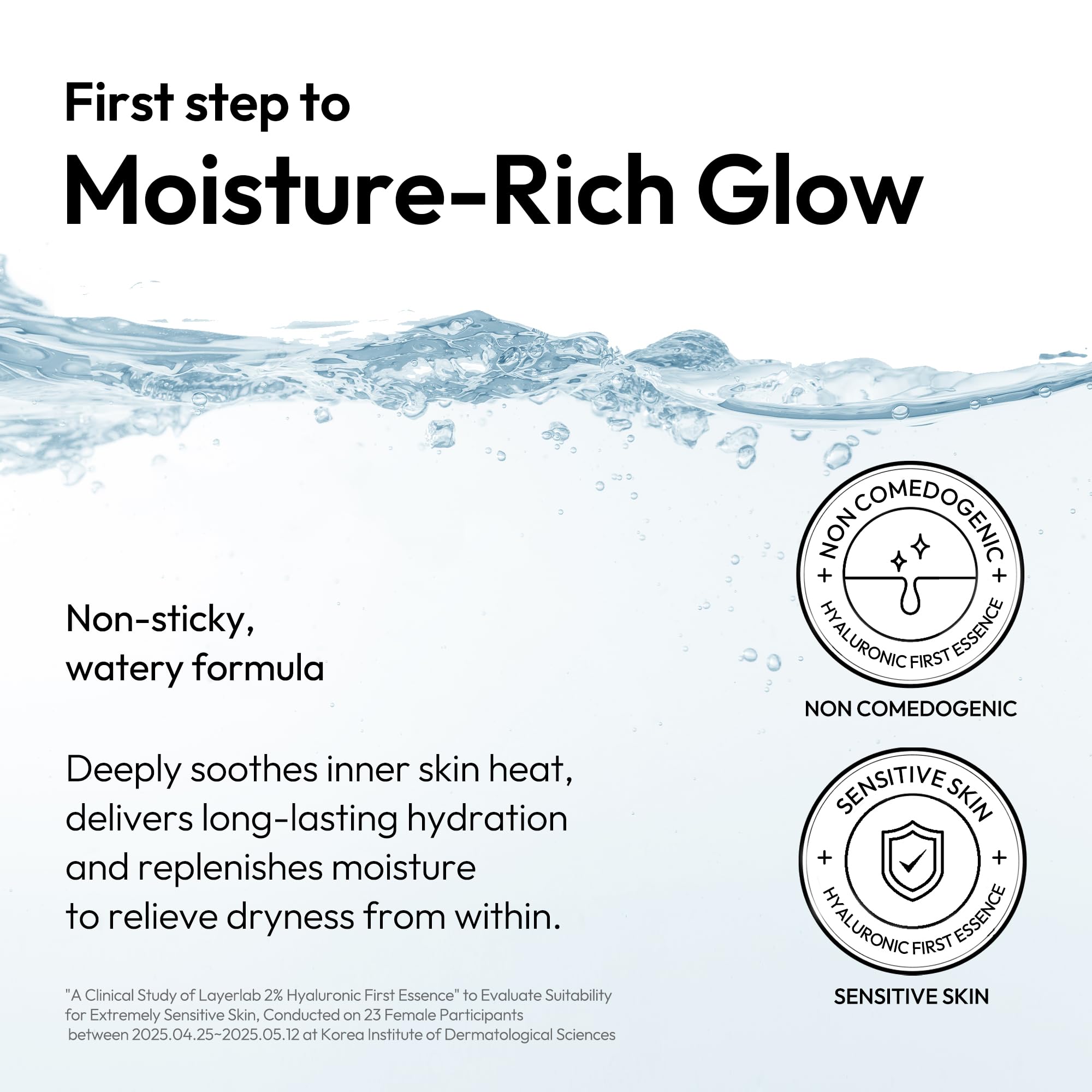 LAYERLAB Hyaluronic First Essence with PDRN & Peptides | 2% Triple HA Hydration