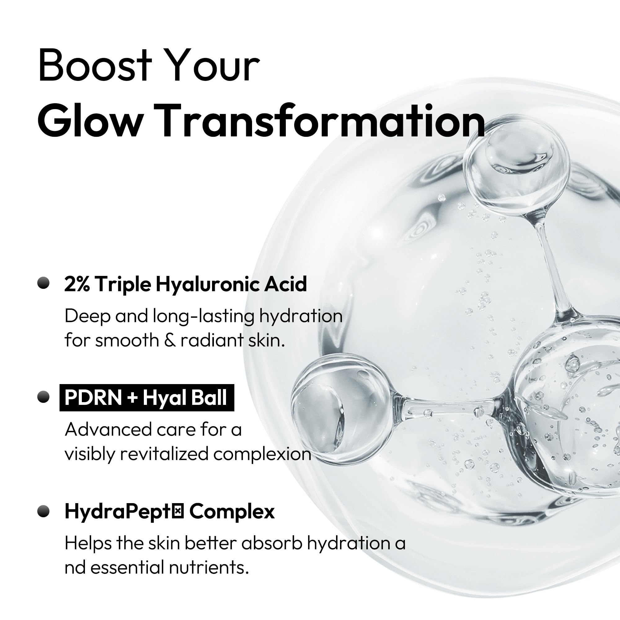 LAYERLAB Hyaluronic First Essence with PDRN & Peptides | 2% Triple HA Hydration