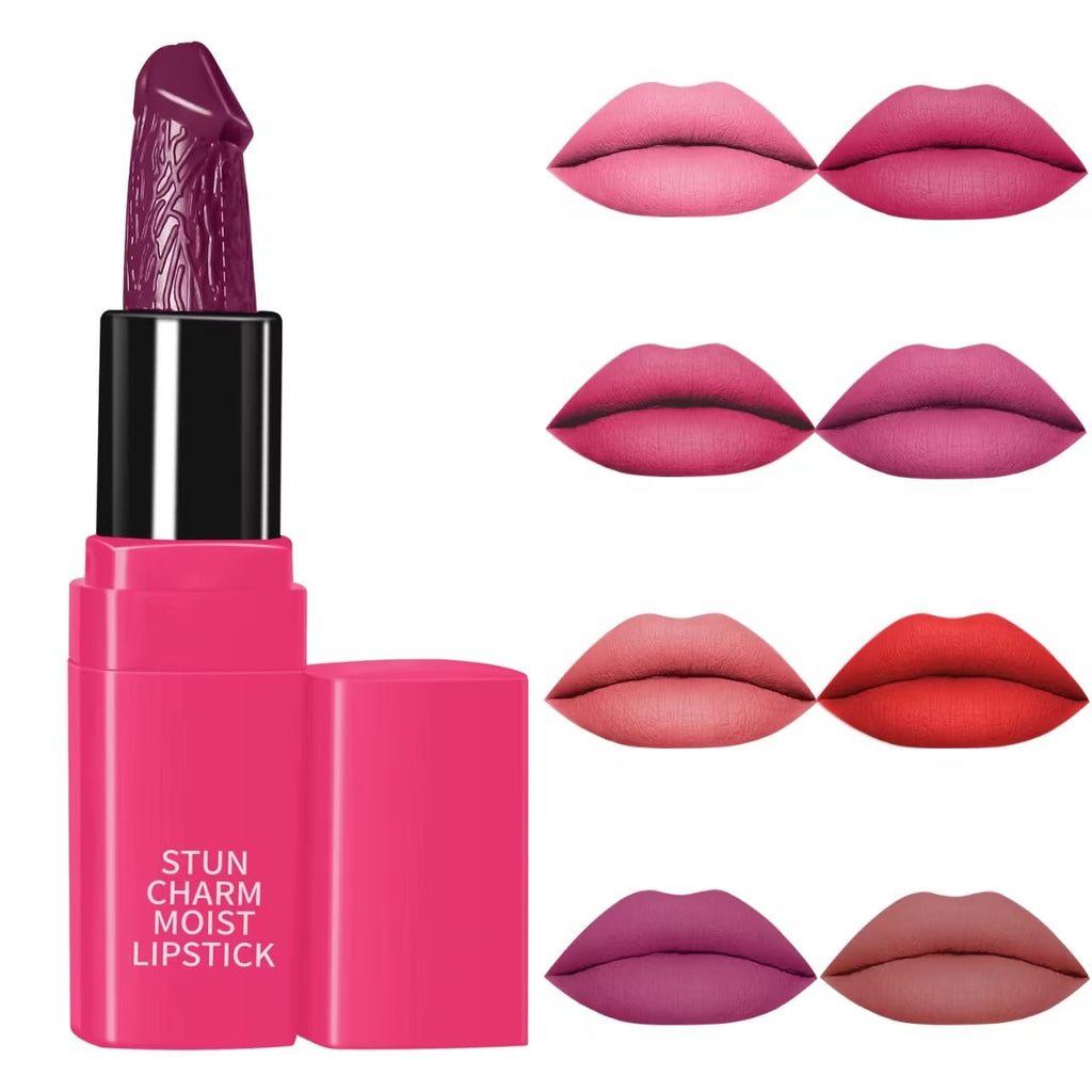 Laymoon Funny Lipstick Gag Gift for Women – White Elephant & Secret Santa Stocking Stuffer (Poly, Standard)