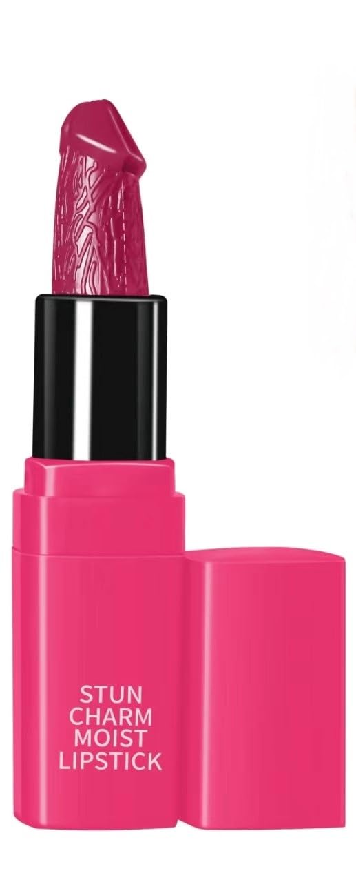 Laymoon Funny Lipstick Gag Gift for Women – White Elephant & Secret Santa Stocking Stuffer (Poly, Standard)