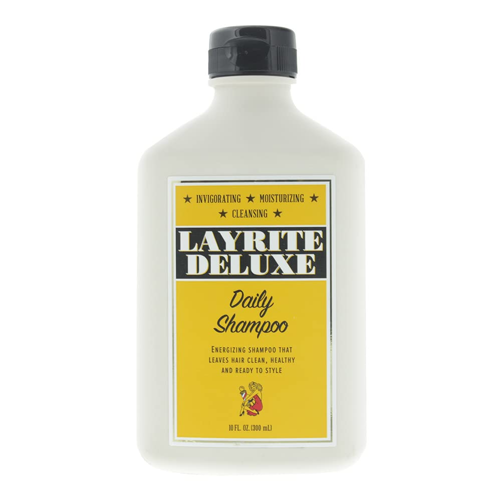 Layrite Daily Shampoo – Cleanse, Hydrate & Style-Ready Hair (10 Fl Oz)