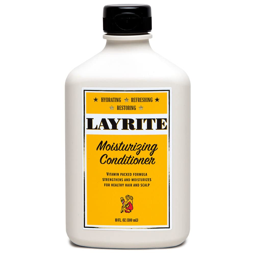 Layrite Moisturizing Conditioner – 10 Fl Oz | Hydrates Hair & Scalp Without Weighing Down