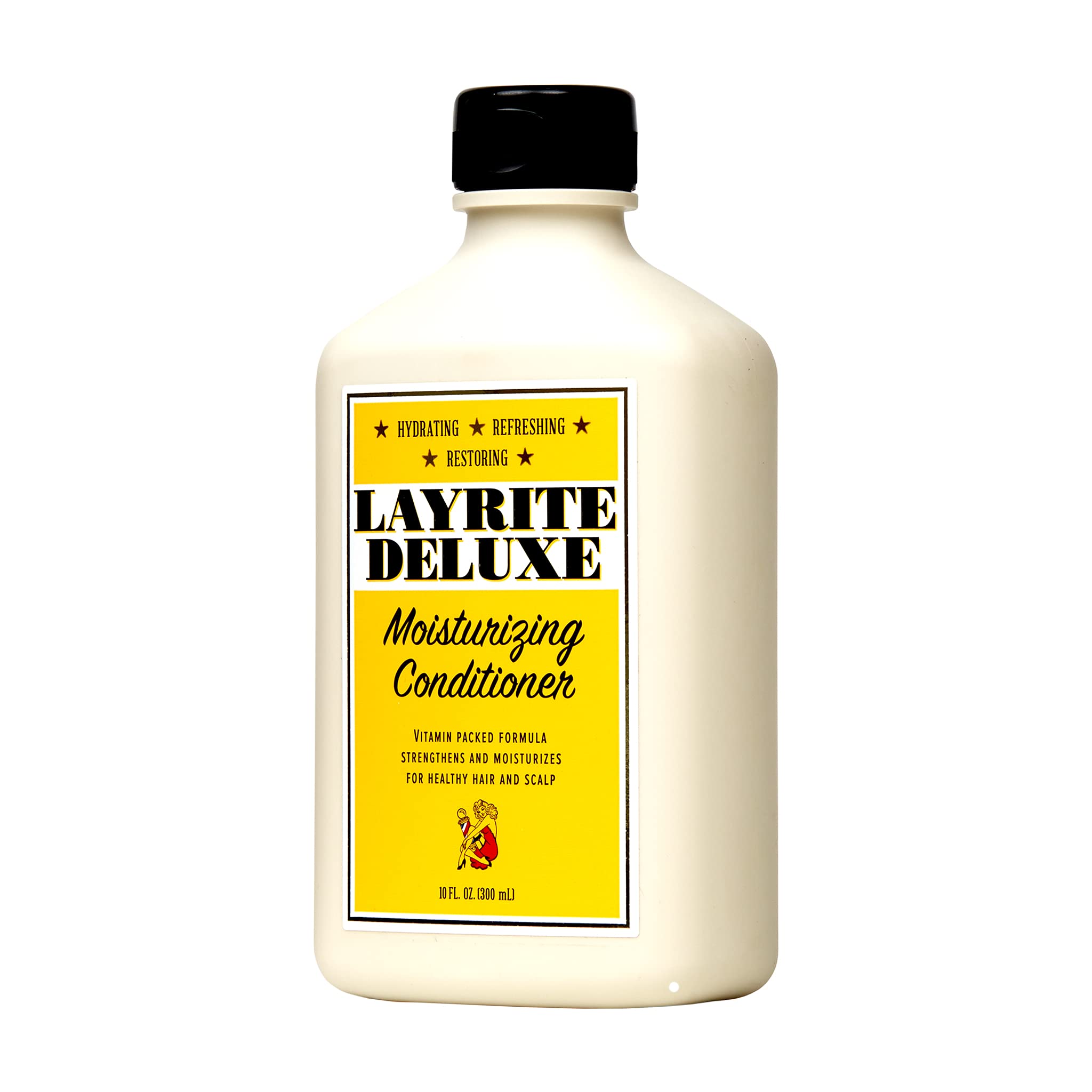 Layrite Moisturizing Conditioner – 10 Fl Oz | Hydrates Hair & Scalp Without Weighing Down