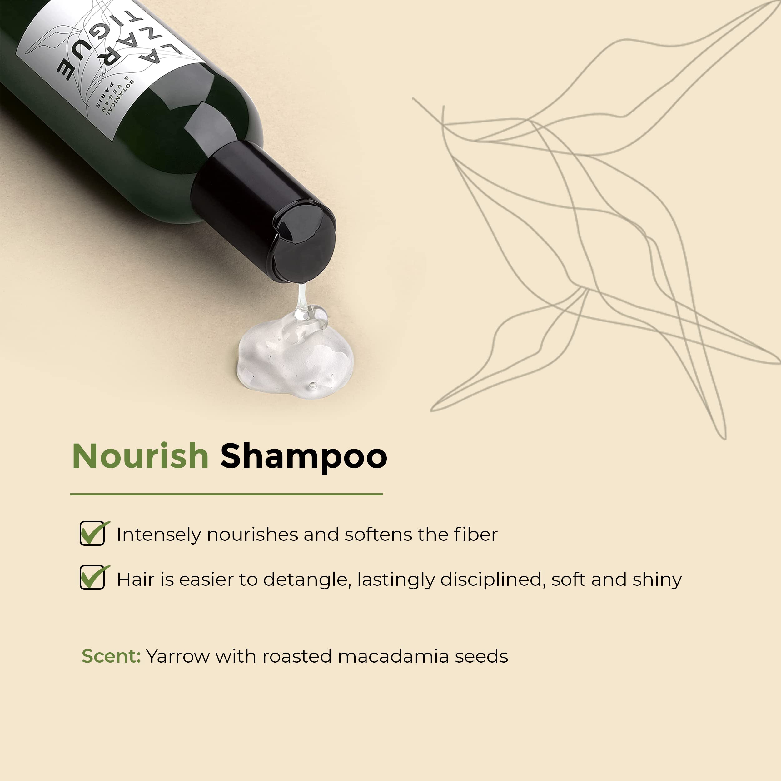 Lazartigue Nourish Shampoo – Shea & Babassu Butters, Intense Hydration for Dry Hair | Vegan, Sulfate & Silicone Free