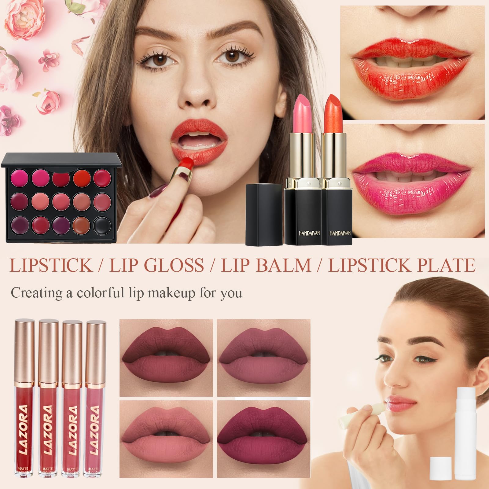 LAZORA Makeup Kit for Women – All-In-One Full Set Box2