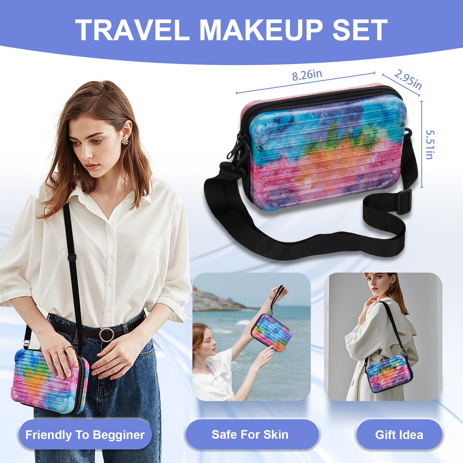 LAZORA All-in-One Makeup Set for Teens | Beginner Gift Kit