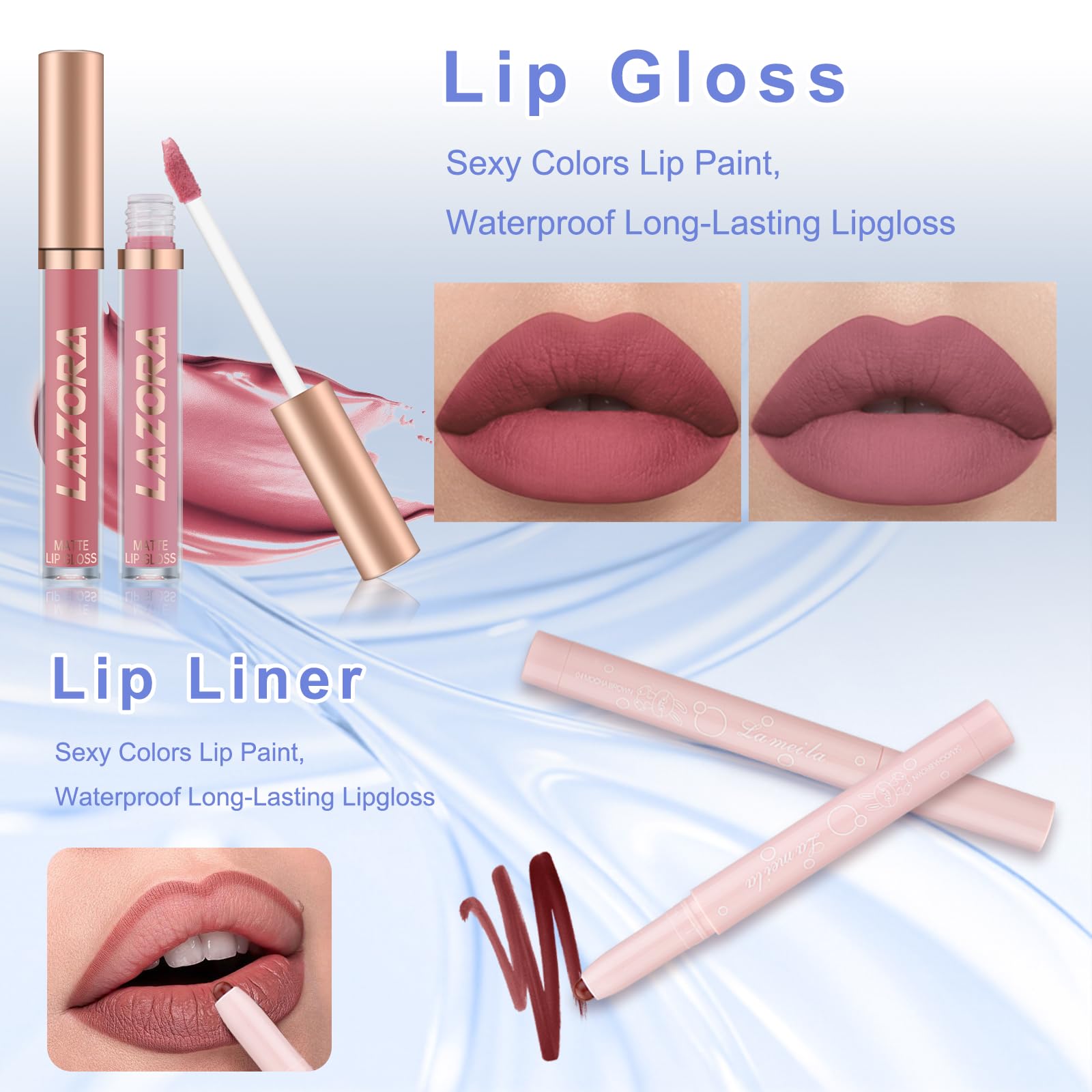 LAZORA All-in-One Makeup Set for Teens | Beginner Gift Kit