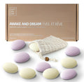 Lazy Spa Day Awake & Dream Gift Set — 10-Piece Shower Steamers with Burlap Bag