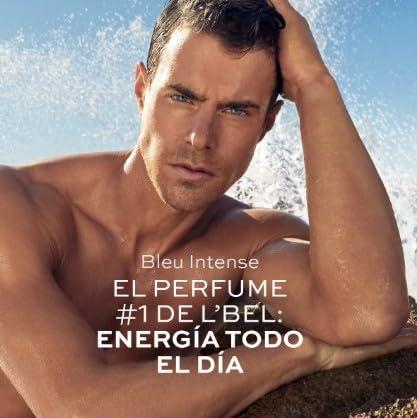 L'Bel BLEU INTENSE 100ml Eau de Toilette for Men | Fresh, Energetic Fragrance