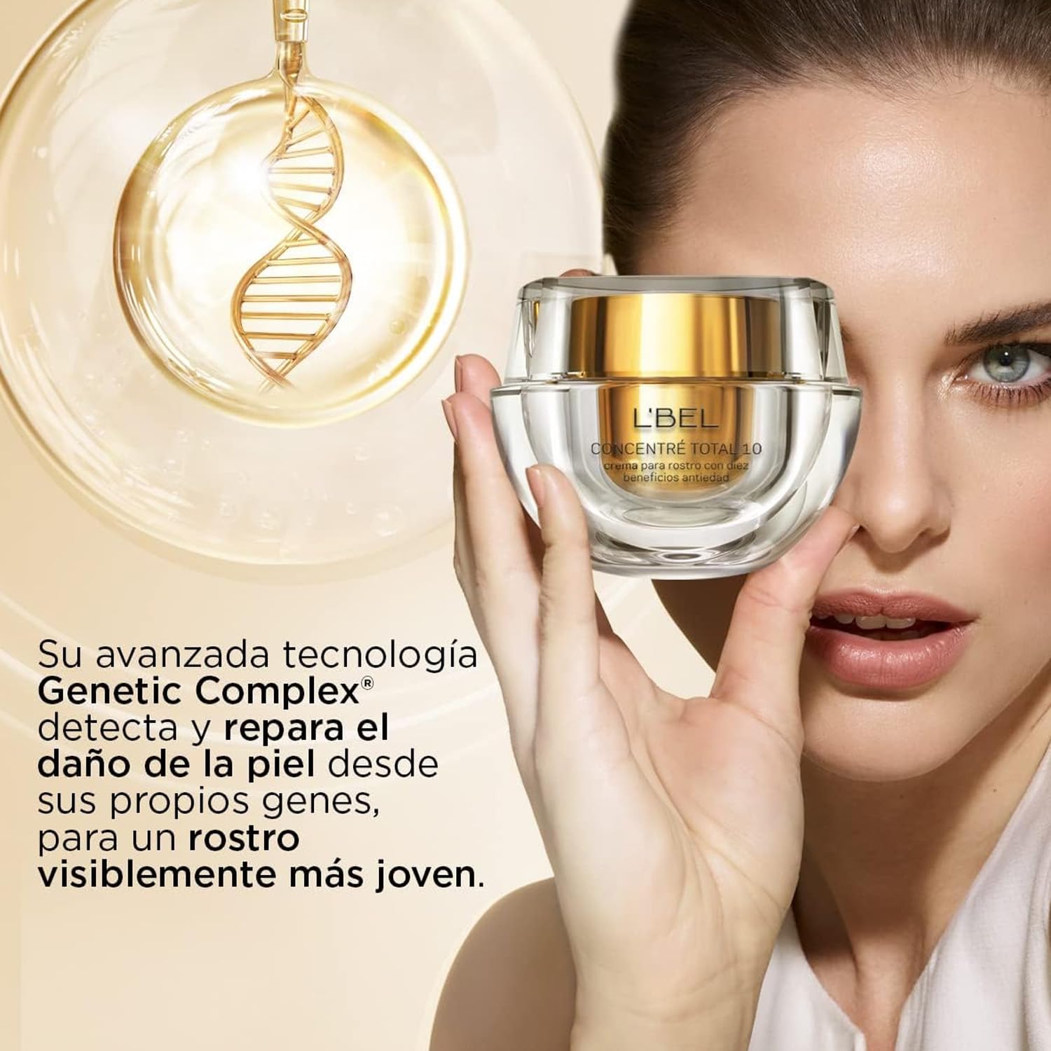 L'Bel Concentré Total Anti-Wrinkle Cream for Face – 50g | Rejuvenating Skincare