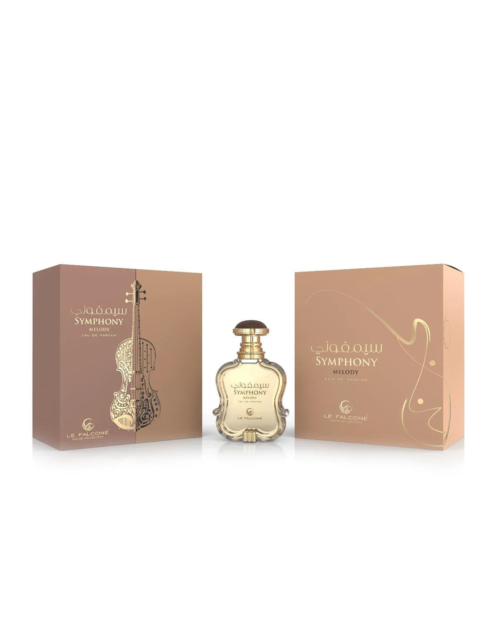 Le Falcone Symphony Melody Eau de Parfum – 3.4 oz | Raspberry, Rose & Vanilla