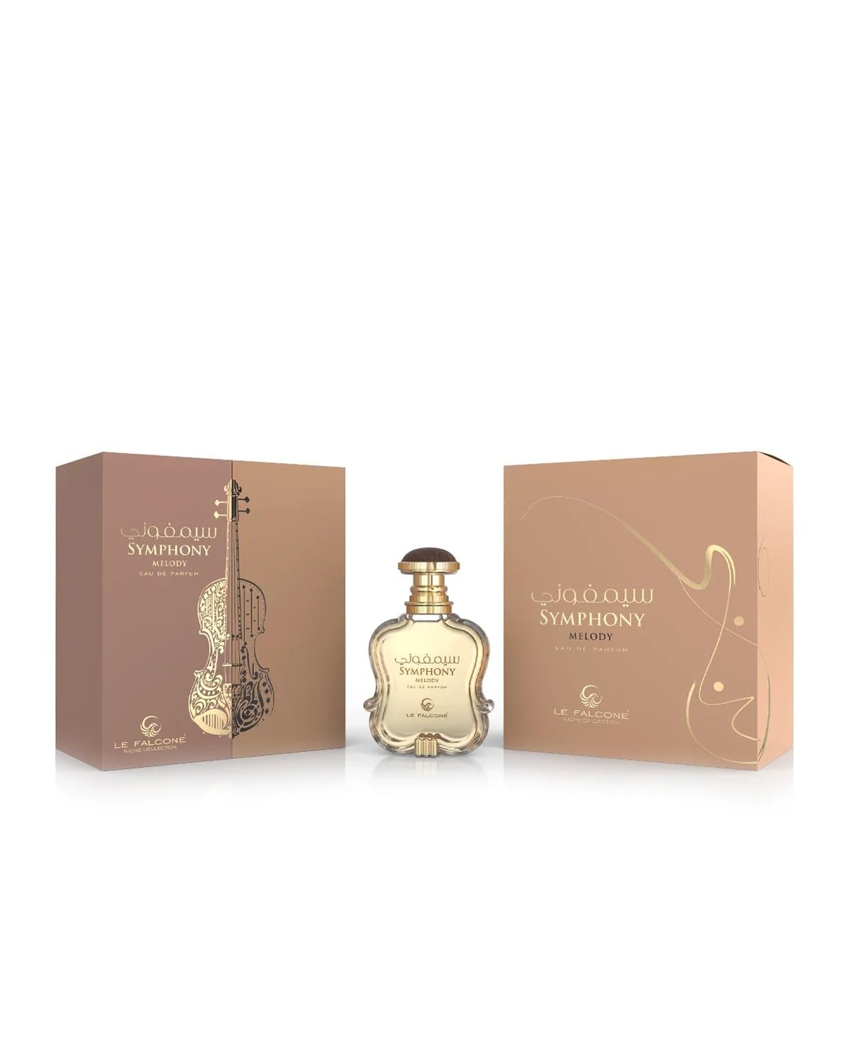 Le Falcone Symphony Melody Eau de Parfum – 3.4 oz | Raspberry, Rose & Vanilla