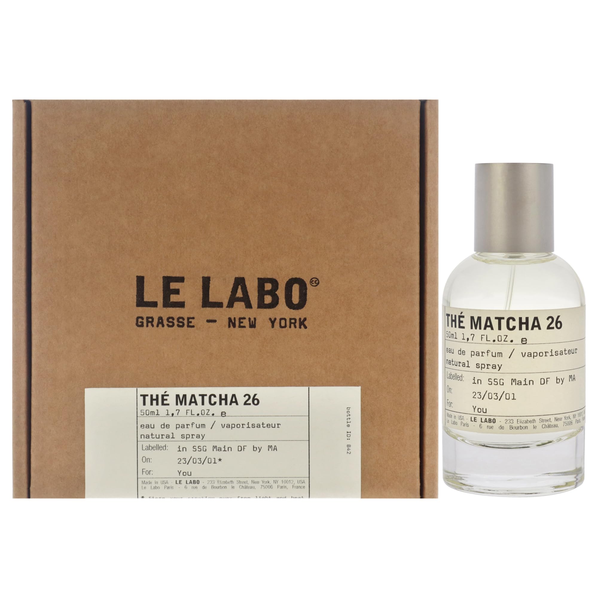 Le Labo The Matcha 26 – Unisex EDP Spray 1.7 oz | Tea-Inspired Scent