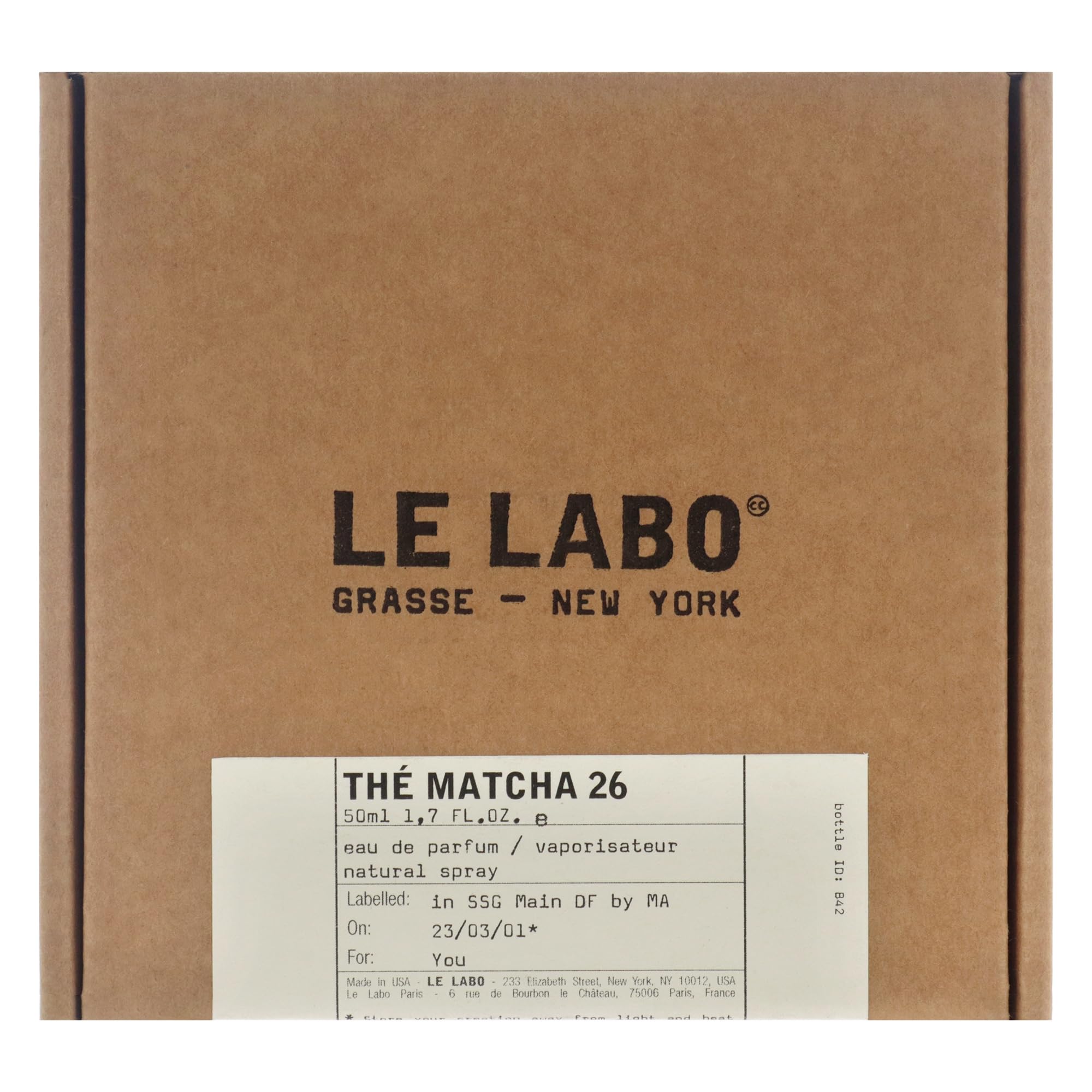 Le Labo The Matcha 26 – Unisex EDP Spray 1.7 oz | Tea-Inspired Scent