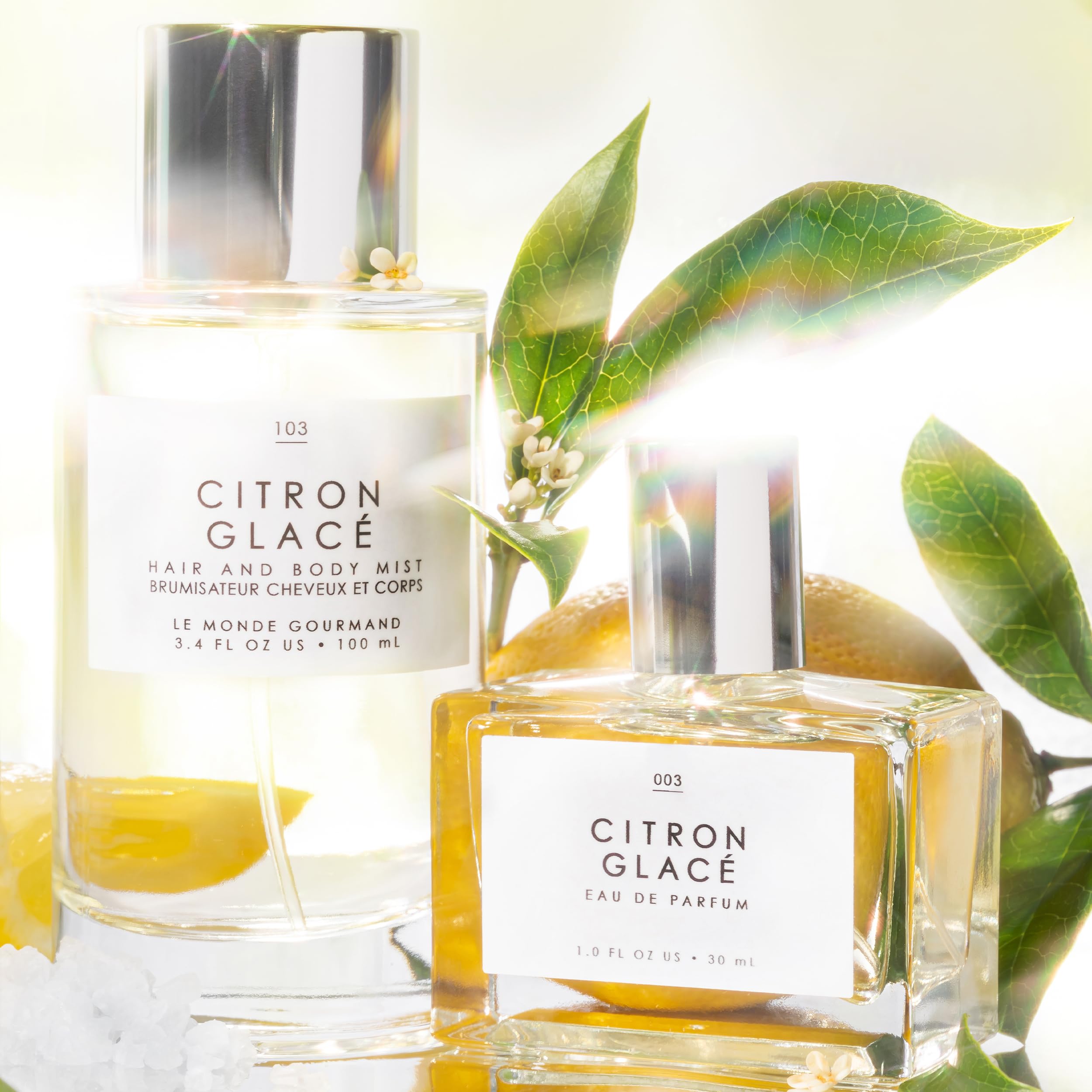 Le Monde Gourmand Citron Glacé Eau de Parfum – 1 fl oz / 30 ml | Lemon, Jasmine & Rock Sugar Notes