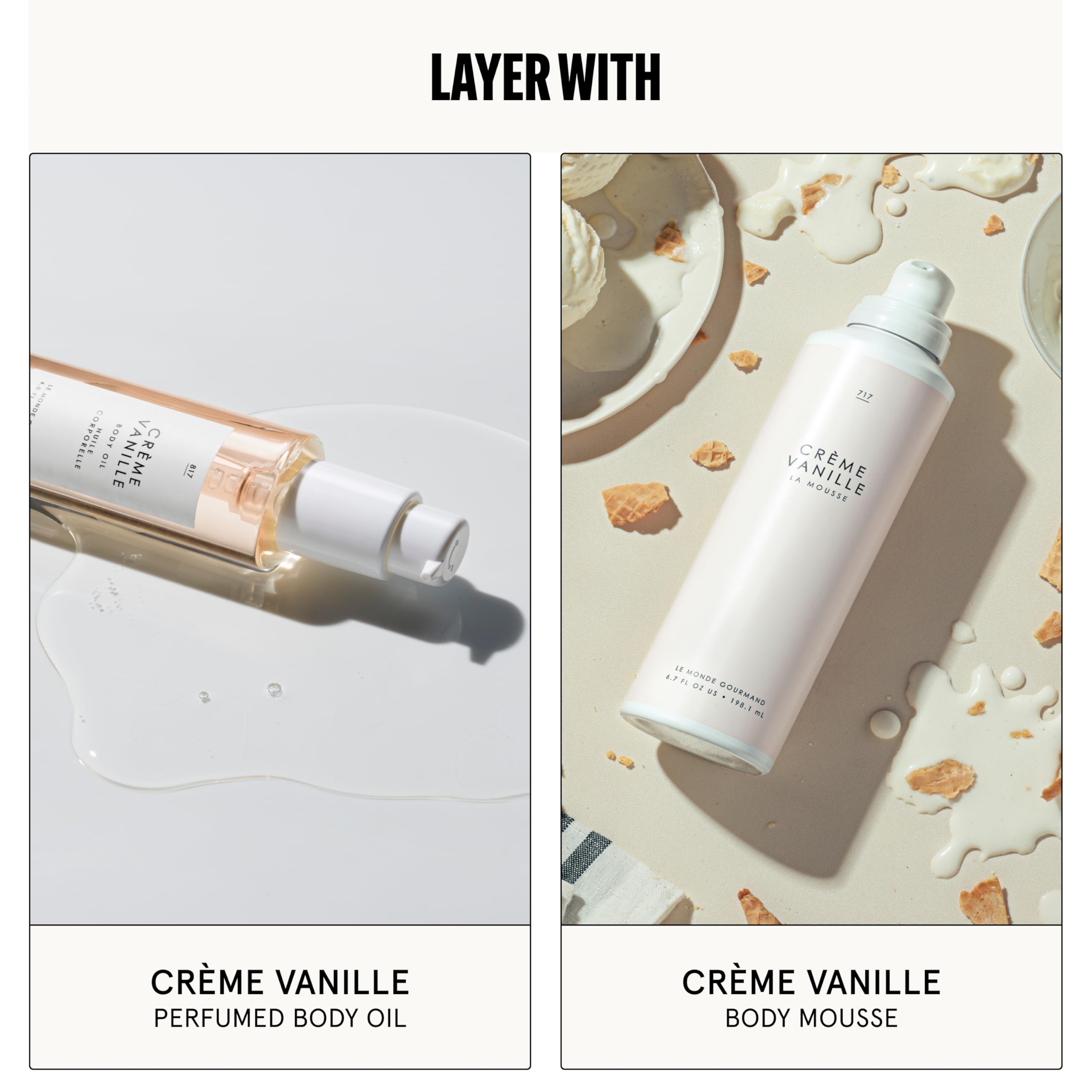 Le Monde Gourmand Crème Vanille Spray EDP | Warm Vanilla, Jasmine & Amber (30 ml)