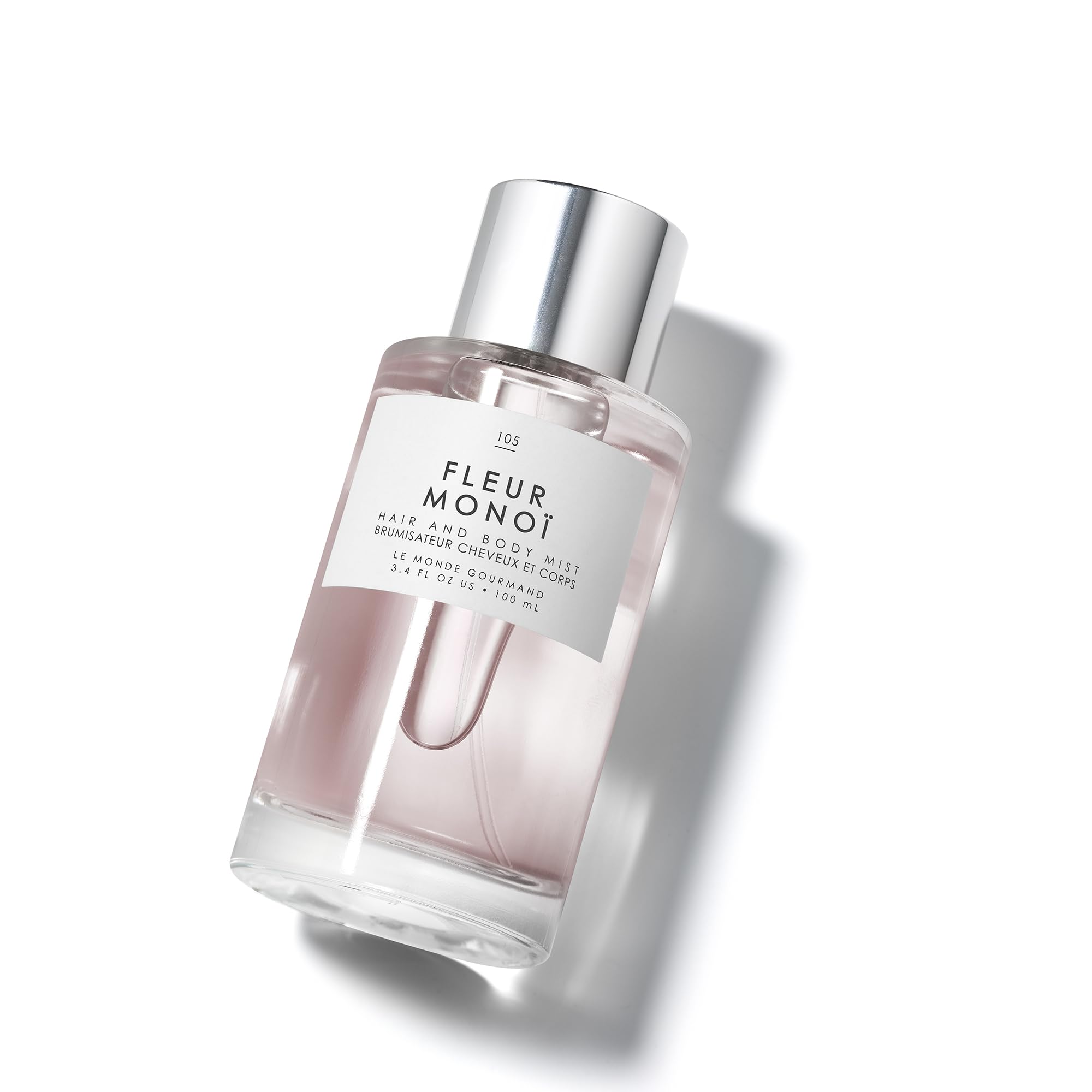 Le Monde Gourmand Fleur Monoi Hair & Body Mist – 3.4oz (100ml) | Gardenia, Coconut & Neroli