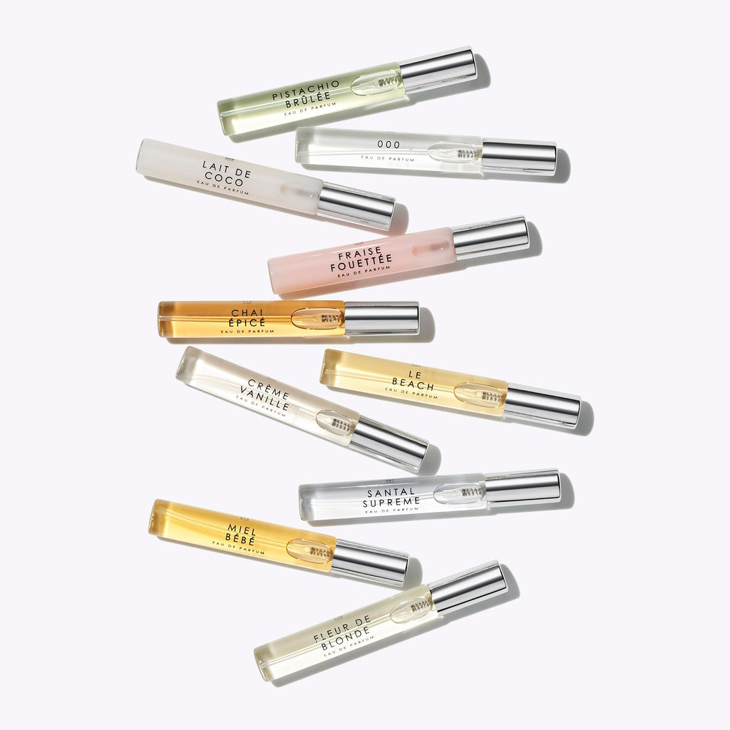 Le Monde Gourmand 2-Box Perfume Set – 10 Mini EDP Purse Sprays | Travel Sampler for Women | Vegan & Cruelty-Free