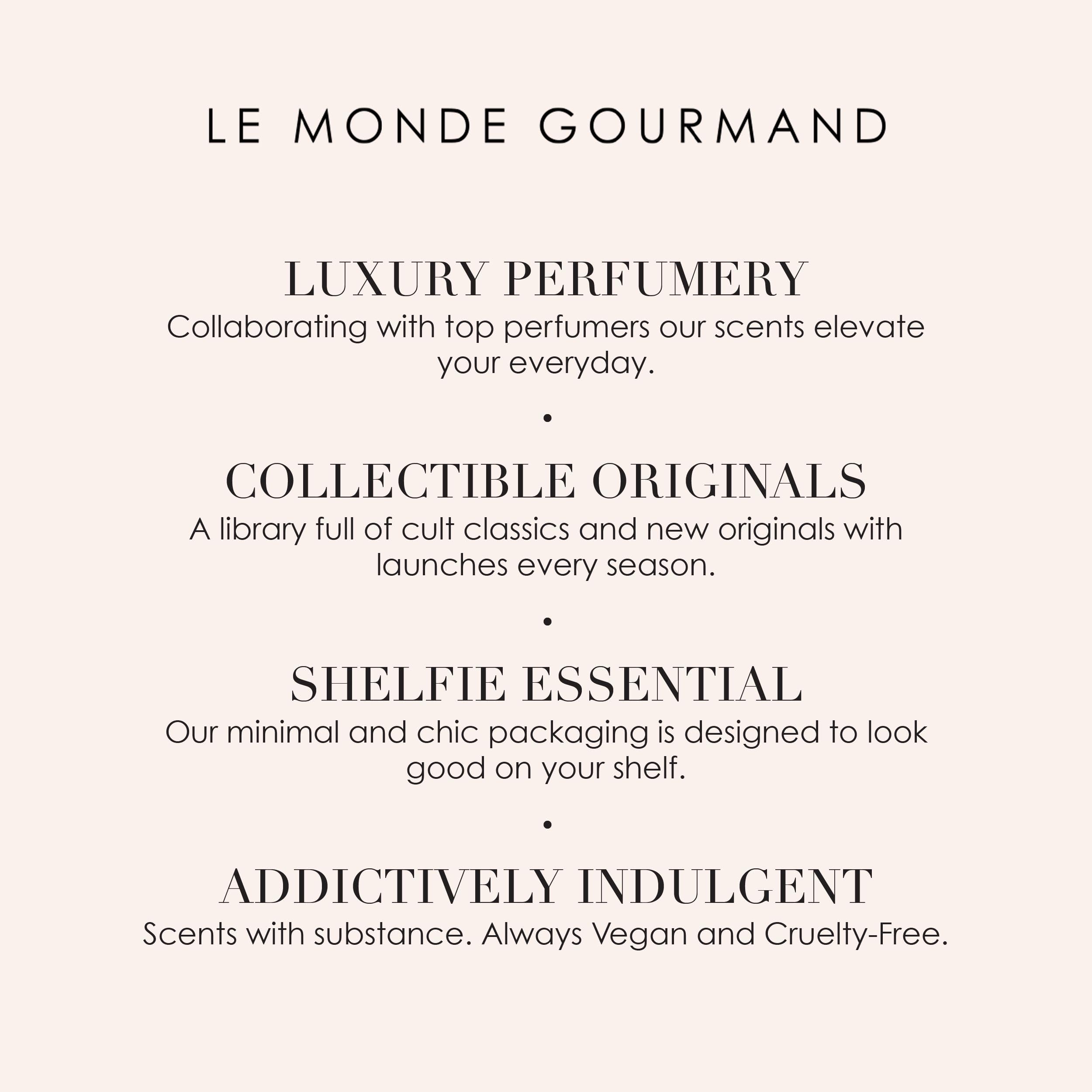 Le Monde Gourmand Latte D'or Eau de Parfum | 30 ml / 1 oz | Coconut, Ginger, Warm Spices