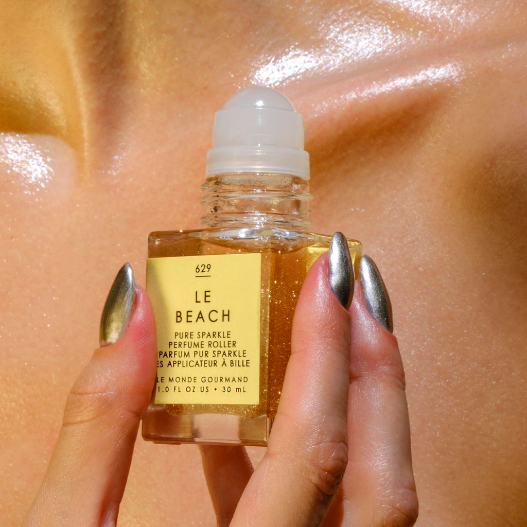 Le Monde Gourmand Le Beach Perfume Oil – 1 fl oz / 30 ml | Vegan, Cruelty-Free Rollerball Fragrance