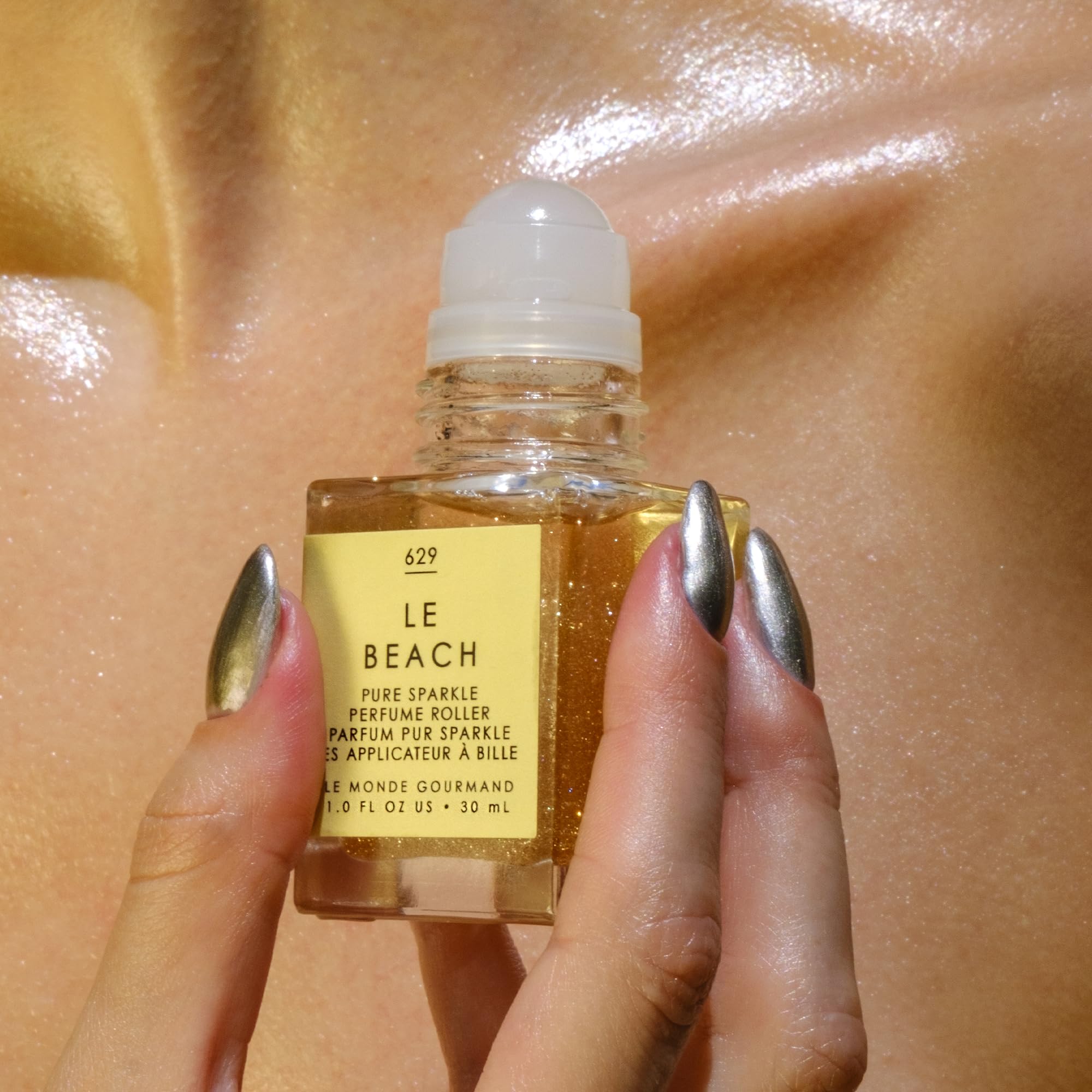 Le Monde Gourmand Le Beach Perfume Oil – 1 fl oz / 30 ml | Vegan, Cruelty-Free Rollerball Fragrance