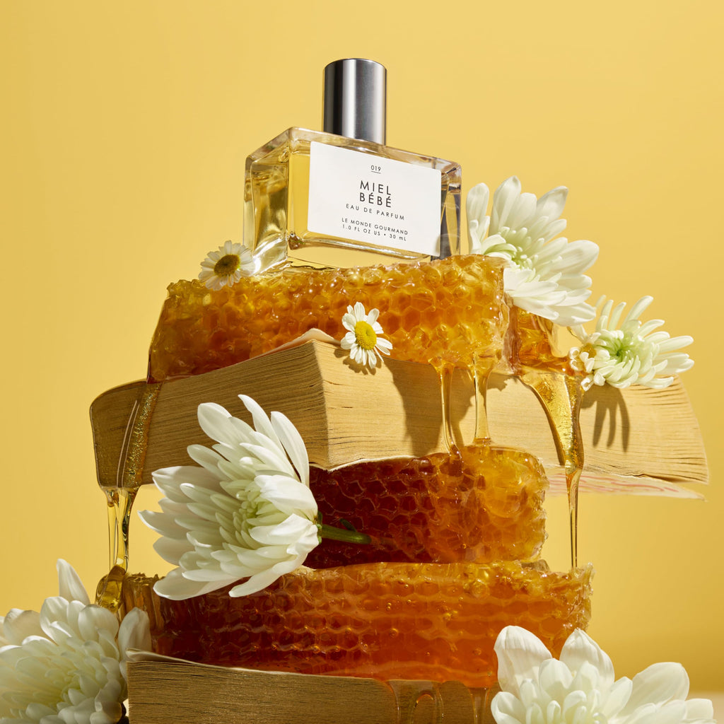 Le Monde Gourmand Miel Bébé Spray EDP – Praline, Honey, Sandalwood & Orange Notes | 1 fl oz (30 ml)