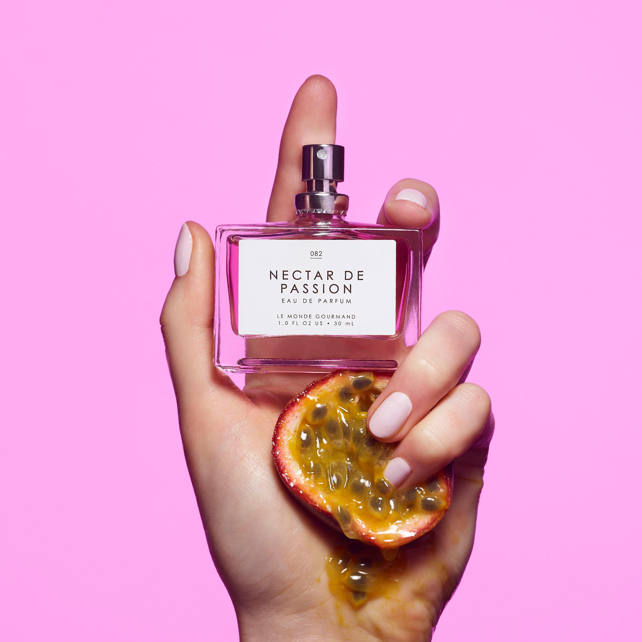 Le Monde Gourmand Nectar of Passion Eau de Parfum, 1 fl oz (30 ml) – Playful & Comforting Scent for Women